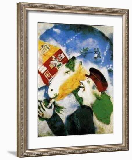 Rural Life-Marc Chagall-Framed Art Print