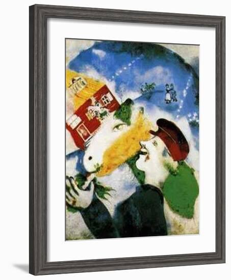 Rural Life-Marc Chagall-Framed Art Print