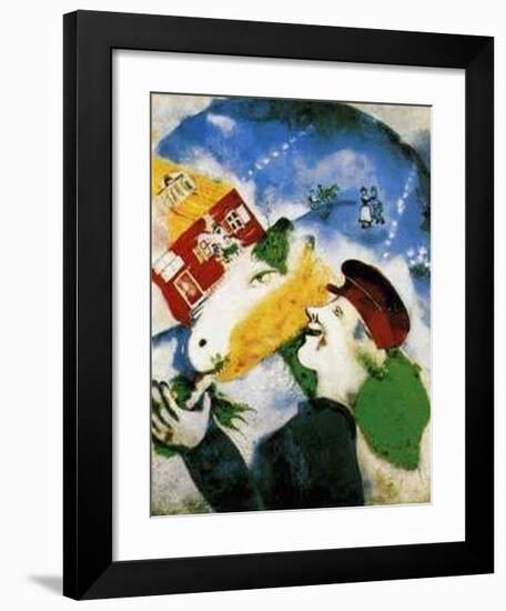 Rural Life-Marc Chagall-Framed Art Print