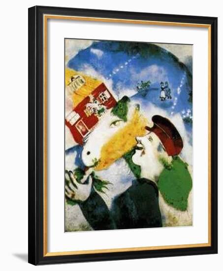 Rural Life-Marc Chagall-Framed Art Print