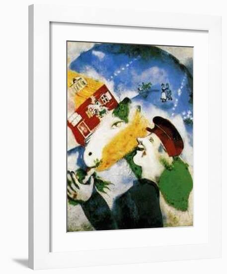 Rural Life-Marc Chagall-Framed Art Print