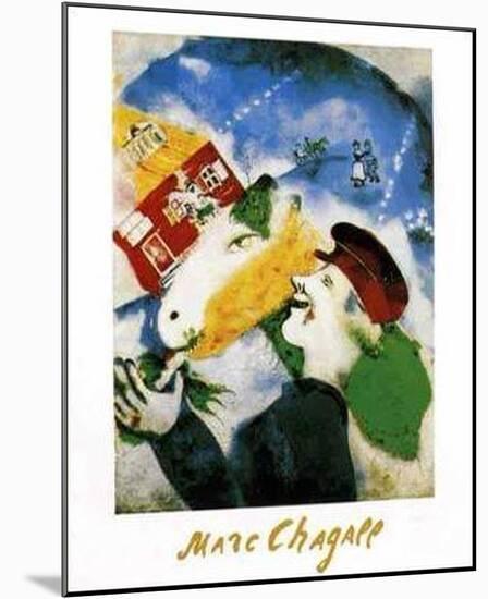 Rural Life-Marc Chagall-Mounted Art Print