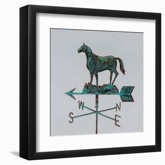 Rural Relic Horse-Arnie Fisk-Framed Art Print