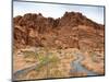 Rural Trail Through Desert-Beathan-Mounted Photographic Print