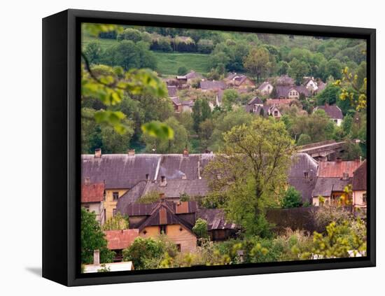 Rural Village of Sabile in the Kurzeme Region, Latvia-Janis Miglavs-Framed Premier Image Canvas