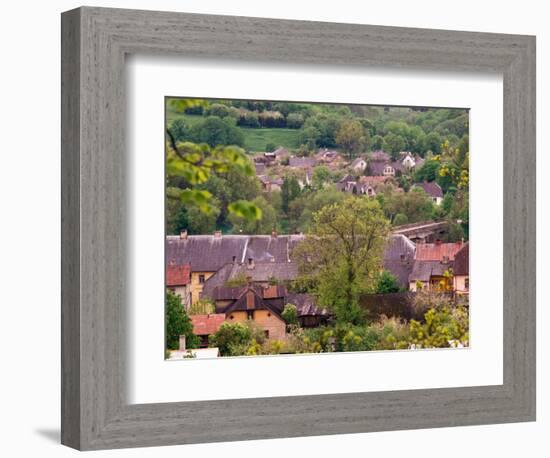 Rural Village of Sabile in the Kurzeme Region, Latvia-Janis Miglavs-Framed Photographic Print