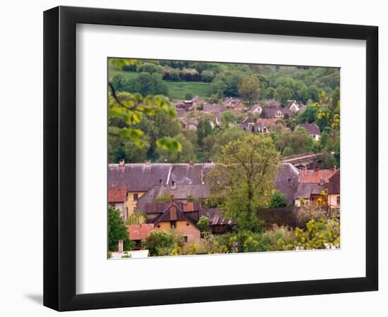 Rural Village of Sabile in the Kurzeme Region, Latvia-Janis Miglavs-Framed Photographic Print