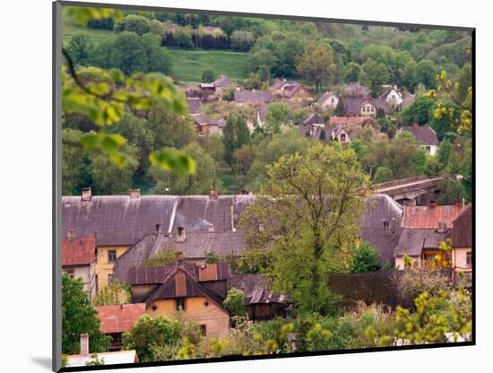 Rural Village of Sabile in the Kurzeme Region, Latvia-Janis Miglavs-Mounted Photographic Print