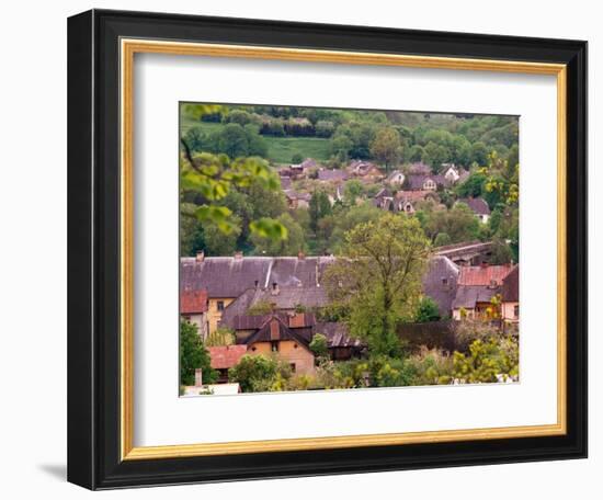 Rural Village of Sabile in the Kurzeme Region, Latvia-Janis Miglavs-Framed Photographic Print