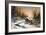 Rural Winter Landscape-balaikin2009-Framed Art Print