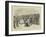 Rush at the Suez Station-Godefroy Durand-Framed Giclee Print