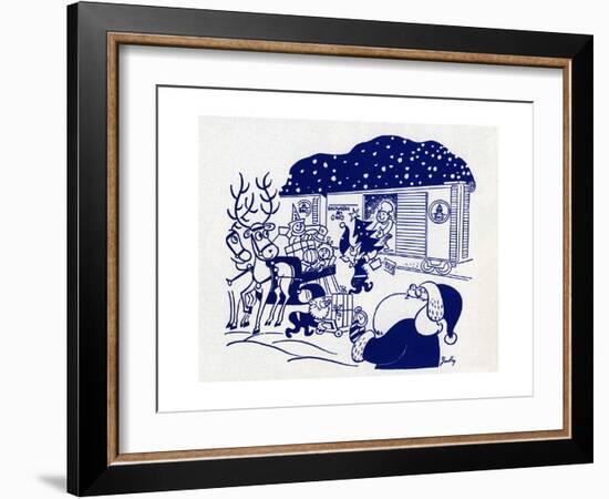 Rush Delivery-Richard Q. Yardley-Framed Giclee Print