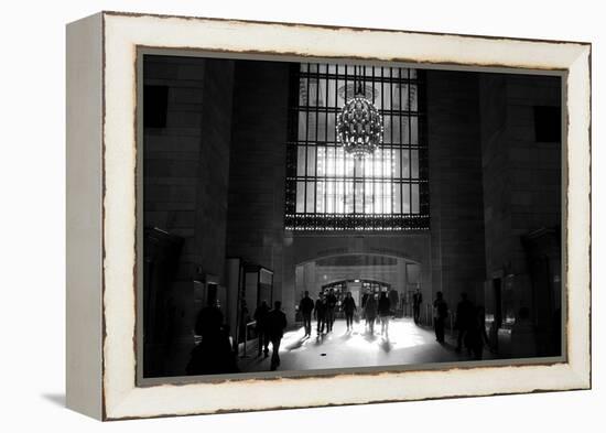 Rush Hour Grand Central Station NYC-null-Framed Stretched Canvas