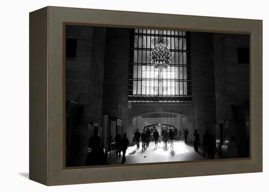 Rush Hour Grand Central Station NYC-null-Framed Stretched Canvas