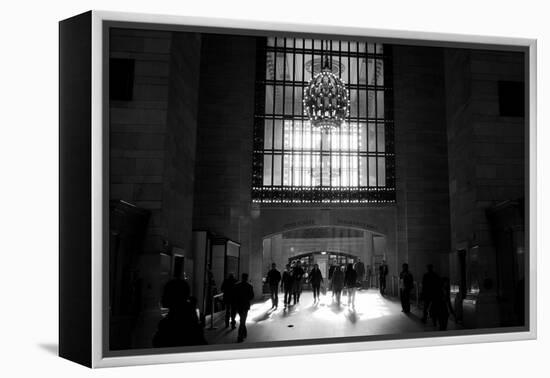 Rush Hour Grand Central Station NYC-null-Framed Stretched Canvas
