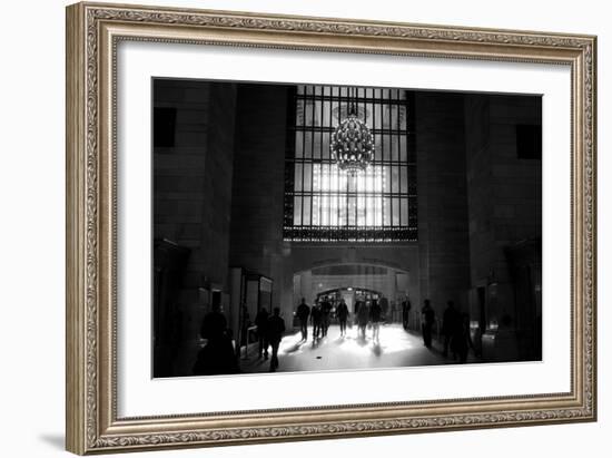 Rush Hour Grand Central Station NYC-null-Framed Photo