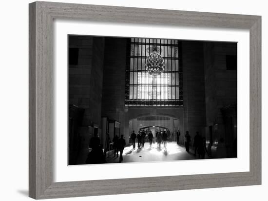 Rush Hour Grand Central Station NYC-null-Framed Photo