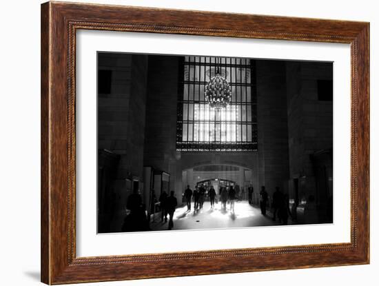 Rush Hour Grand Central Station NYC-null-Framed Photo