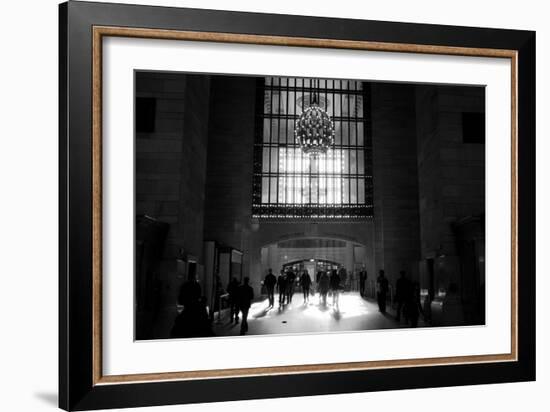 Rush Hour Grand Central Station NYC-null-Framed Photo