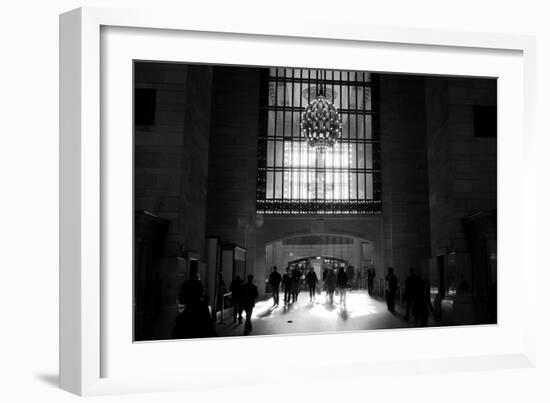 Rush Hour Grand Central Station NYC-null-Framed Photo