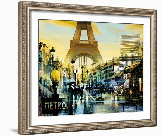 Rush Hour II-Alan Lambert-Framed Giclee Print