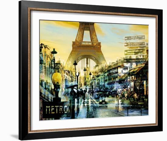 Rush Hour II-Alan Lambert-Framed Giclee Print