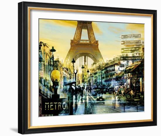 Rush Hour II-Alan Lambert-Framed Giclee Print