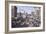 Rush Hour: Los Angeles, Spring St. Looking North-Stanton Manolakas-Framed Giclee Print