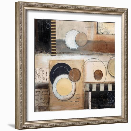 Rush Hour Sq II-Kimberly Poloson-Framed Art Print