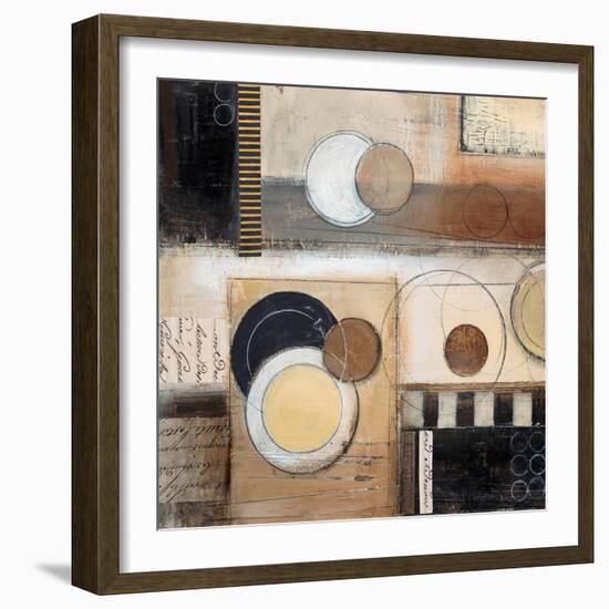 Rush Hour Sq II-Kimberly Poloson-Framed Art Print