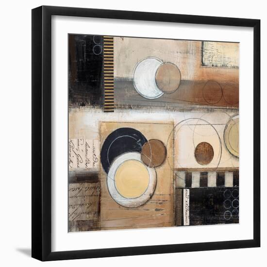 Rush Hour Sq II-Kimberly Poloson-Framed Art Print