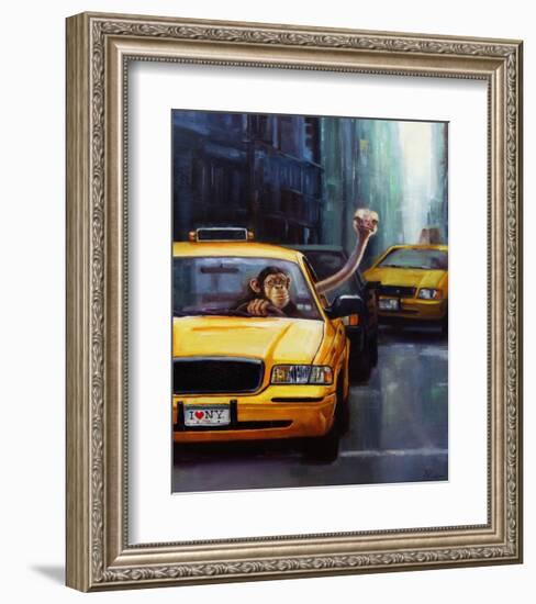 Rush Hour-Lucia Heffernan-Framed Art Print