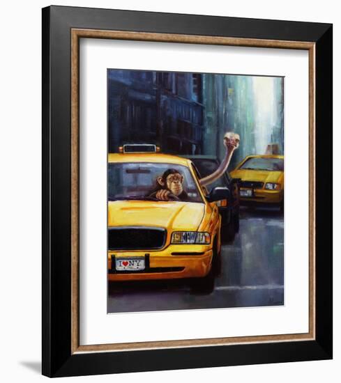 Rush Hour-Lucia Heffernan-Framed Art Print