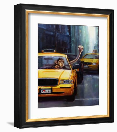 Rush Hour-Lucia Heffernan-Framed Art Print