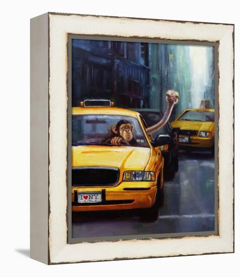 Rush Hour-Lucia Heffernan-Framed Stretched Canvas