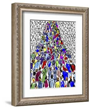 Rush Hour-Diana Ong-Framed Giclee Print