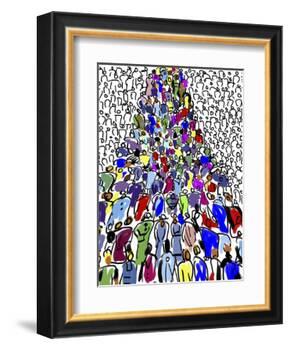 Rush Hour-Diana Ong-Framed Giclee Print
