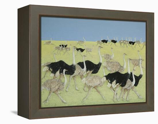 Rush Hour-Pat Scott-Framed Premier Image Canvas