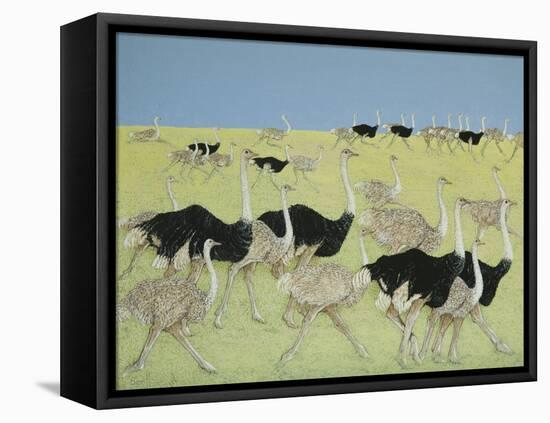 Rush Hour-Pat Scott-Framed Premier Image Canvas