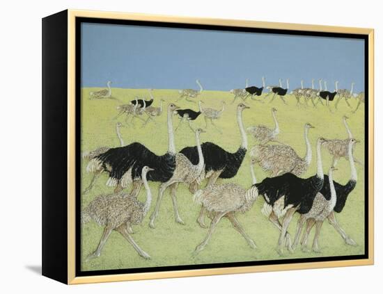 Rush Hour-Pat Scott-Framed Premier Image Canvas