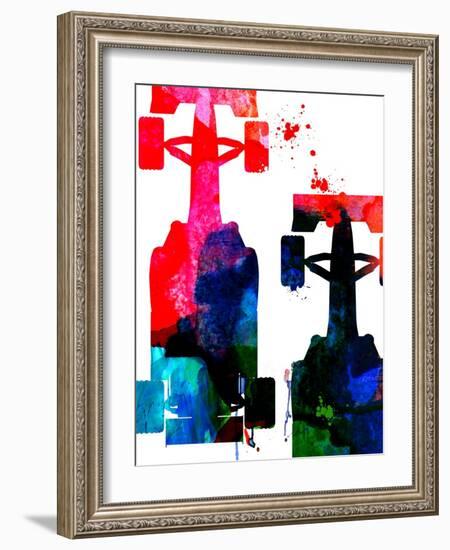 Rush Watercolor 1-Lora Feldman-Framed Art Print