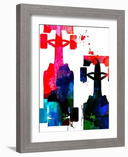 Rush Watercolor 1-Lora Feldman-Framed Art Print