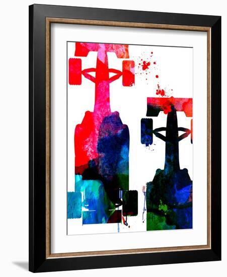 Rush Watercolor 1-Lora Feldman-Framed Art Print