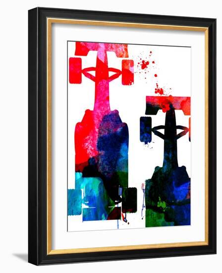 Rush Watercolor 1-Lora Feldman-Framed Art Print