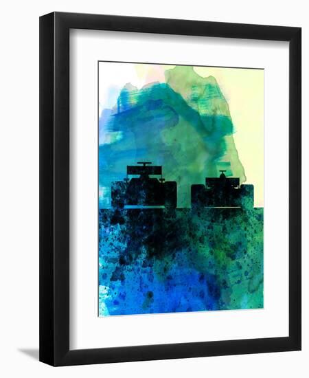 Rush Watercolor 2-Lora Feldman-Framed Art Print