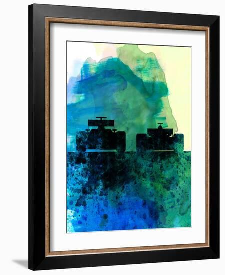 Rush Watercolor 2-Lora Feldman-Framed Art Print