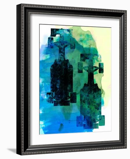 Rush Watercolor 3-Lora Feldman-Framed Art Print