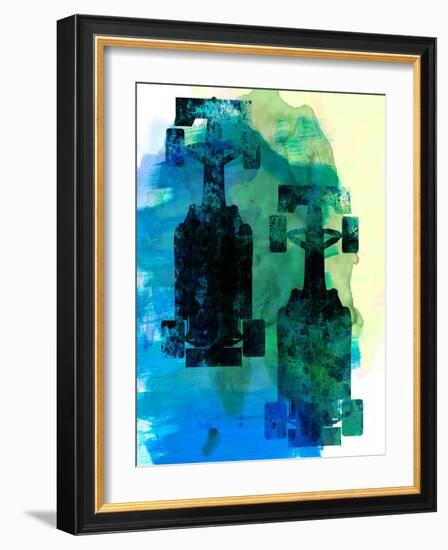 Rush Watercolor 3-Lora Feldman-Framed Art Print