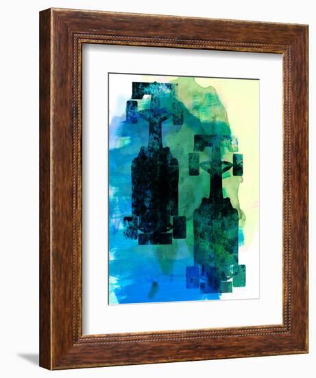 Rush Watercolor 3-Lora Feldman-Framed Premium Giclee Print