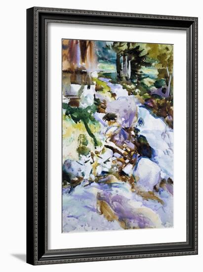 Rushing Brook, c.1904-11-John Singer Sargent-Framed Giclee Print